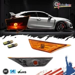 Front Wheel Fender Side Maker Lights Lamps W/amber Led For 2016-2021 Honda Civic. Fixed Price $13.49.