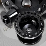 For 1996-2000 Honda Civic T6061 Black Aluminum Steering Wheel 6-HOLE Hub Adapter. Fixed Price $26.99.
