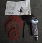 Vintage Craftsman Air Drive Disc Sander High-speed # 18965. Fixed Price $40.00.