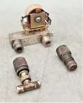 Danbury-knudsen CR50 Spdt Coaxial Switch Connectors 48VDC Collins 410 0104. Fixed Price $49.00.