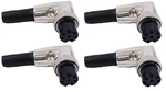 4 Lot Kalibur CBC8RX Radio Microphone Plug Connector Pin Female Right Angle. Fixed Price $36.95.