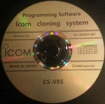 Icom CS-V85 Programming Software For IC-V85. Fixed Price $25.99.