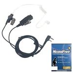 Covert Earbud Mic With Clear Coil Cord Ptt For Maxon Radio SL25 SL55 SP100. Fixed Price $17.79.