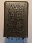 Audio Transformer 6-TAB, Pn SM-C-283275, TF1RX21YY, 150HZ To 4KHZ, Nos.. Fixed Price $49.95.