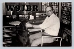 Ham Radio Qsl/qso W9JBR KA7BZB Downers Grove Il 1987 Drake Rig Photo. Fixed Price $16.99.