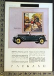 1926 Packard Luxury Roadster Touring Convertible Horse Equestrian Auto 36011. Fixed Price $28.95.