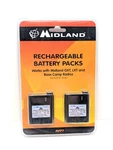 Midland Rechargeable Batteries For Lxt Gxt Radios 2-PACK AVP7 Brand New. Fixed Price $19.99.