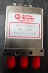 Dowkey 41-4308 Spdt Rf Coax Switch 28V Latching Coil Drive Vna Tested 20GHZ. Fixed Price $38.00.