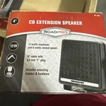Roadpro RP-100T 4-INCH Cb External Speaker 12 Watt W/ 10FT Cord 3.5MM Plug-black. Fixed Price $9.98.