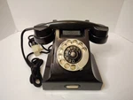 Ericsson Ptt Bakelite Black Desktop With Speaker Extension - Rare Vintage *read*. Fixed Price $199.95.