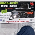 President Richard 10M 50W Fm/am Radio Transceiver - Black. Fixed Price $180.00.