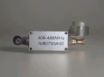 1V80793A92 Motorola 406-488 Mhz Temp Inline Antenna Impedance Adapter/rf Tuneup. Fixed Price $31.00.