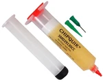 Chip Quik No-clean Tack Flux Syringe With Plunger & Tip, 30CC. Fixed Price $96.95.