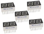 5 Lot Workman 4233RA Replacement Cb Radio Channel Read Out Displays - Red. Fixed Price $48.95.