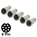 5-PACK 8 Pin Ham Cb Radio Microphone Cable Connector Plug Yaesu Icom Kenwood. Fixed Price $15.49.