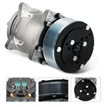 A/c Compressor Assembly For Abacus 508 /sanden 5H14 Serpentine Belt Grooves. Fixed Price $115.99.