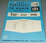 Sams CB191 Service Information: Kraco KCB4088, Robyn GT-410D, Royce 1-625. Fixed Price $26.97.