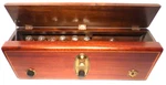 Vintage Rca Radiola 18: Untested W/mahogany Shell Brass Canopy/ 7 Tubes. Fixed Price $175.00.