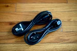 2 Fused 3-PRONG Iec C13 Power Cable Cord W/ Uk Type (bs 1363) Plug, Two Pack. Fixed Price $9.99.