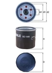 Knecht Oc 1566 Oil Filter For Alpine Dacia Datsun Honda Hyundai Infiniti Kawasaki. Fixed Price $25.80.