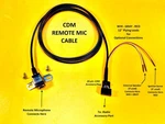 Remote Cable Motorola CDM750 CDM1250 CDM1550 CM200D CM300D Microphone. Fixed Price $29.99.