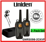 Uniden Walkie Talkie Two-way Radio Set Long Range Waterproof Rechargeable Noaa. Fixed Price $61.99.