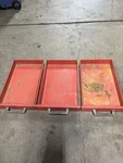 Vintage Mac 1977 MB651 Flip Top Chest 3 Small Drawer W/ Handle (in Great Shape). Fixed Price $85.00.