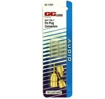 Pack Of Thorsen 30-1205 Gold Pin Plug Connectors Audio Speaker Cable New. Fixed Price $7.22.
