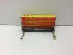 3 New Ohmite 270-100M-40 Resistor Watts 5 Ohms Stock No. 0600A. Fixed Price $24.95.
