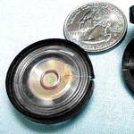 (2) Miniature 32 Speakers - Water Resistant Mylar Cone 29 Mm Dia *usa Seller*. Fixed Price $10.85.