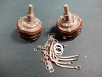 Lot Of Nos Military Selector Switches Quantity 2 With Hardware Shown. Fixed Price $35.00.