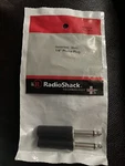 Nos Radio Shack 274-1536 Solderless Mono 1/4' Phone Plug 2PK.. Fixed Price $10.50.