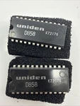 Pair Uniden D858 Dip Ic Chips Vintage Radio Scanner Parts Nos Orig. Fixed Price $13.99.