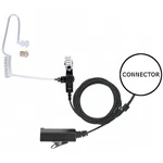 2-WIRE Clear Tube Fiber Cord Earpiece Mic For Hyt TC-610P 700P 780P 780M. Fixed Price $94.99.