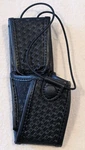 Uncle Mike's 74994 Mirage Size Radio Case Black Basketweave Swivel Belt Loop. Fixed Price $16.95.
