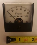 Vintage Simpson Ac Amps Analog Panel Meter 2152. Fixed Price $18.99.