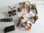 Yaesu Ft 890 Transceiver Potentiometers Microphone Jack Lot Of Misc Parts. Fixed Price $59.99.