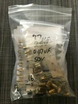 Kenwood TS-700S Transceiver Capacitor Replacement Kit. Fixed Price $42.05.