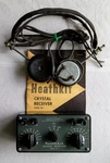 Heathkit CR-1 Crystal Radio Receiver Headset & Manual Working Original Vintage. Fixed Price $255.00.