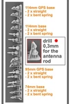 1/35 Antenna Mounts Comrod VHF3088VM (straight And Bent Spring). Fixed Price $12.89.