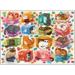 Cobble Hill Cats Vs. Puzzles Jigsaw. Fixed Price $19.99.