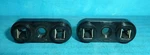 Amphenol 33-2 Radio Crystal Sockets For BC2/BC3 HC-1/U 3/4INCH Nos 2PCS. Fixed Price $9.95.