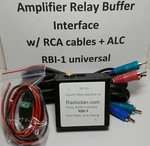Amplifier Keying Relay Buffer Radio Interface RBI-1A Switching W/ Rca Cables Alc. Fixed Price $82.95.