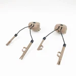 Helmet Arc Rail Adapter For Peltor Comtac Headset Ear Protection Pop-out Rotate. Fixed Price $39.99.