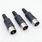 3X 13-PIN Din Connector Male Plug Cable Port For Kenwood Icom Yaesu Radio Acc. Fixed Price $13.99.