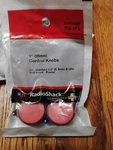 Lot Of Radio Shack Volume / Control Knobs Red, White Pointer. 274-0433. New!!. Fixed Price $50.00.