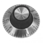 Calrad 85-567 Skirted Instrument Knob For 1/4" Shaft. Calibrated 0-9, New. Fixed Price $13.98.