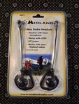 Midland AVP1 Over The Ear 2-WAY Radio Headsets Boom Microphone Ptt Button. Fixed Price $12.00.