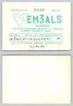 Ham Radio Qsl Qso Postcard EM3ALS, Safonovo, Smolensk, Ussr. Fixed Price $16.99.