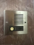 Aiphone Le-da Flush Mount Door Station With Stainless Steel Faceplate. Fixed Price $50.00.